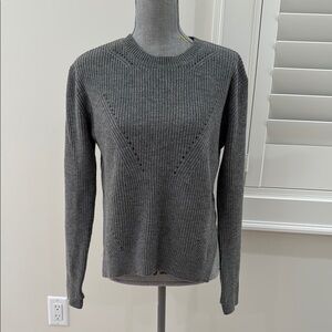 Lululemon Gray Knit Sweater Size S